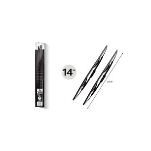 PACK DE 2 LIMPIAPARABRISAS TRADICIONALES 14