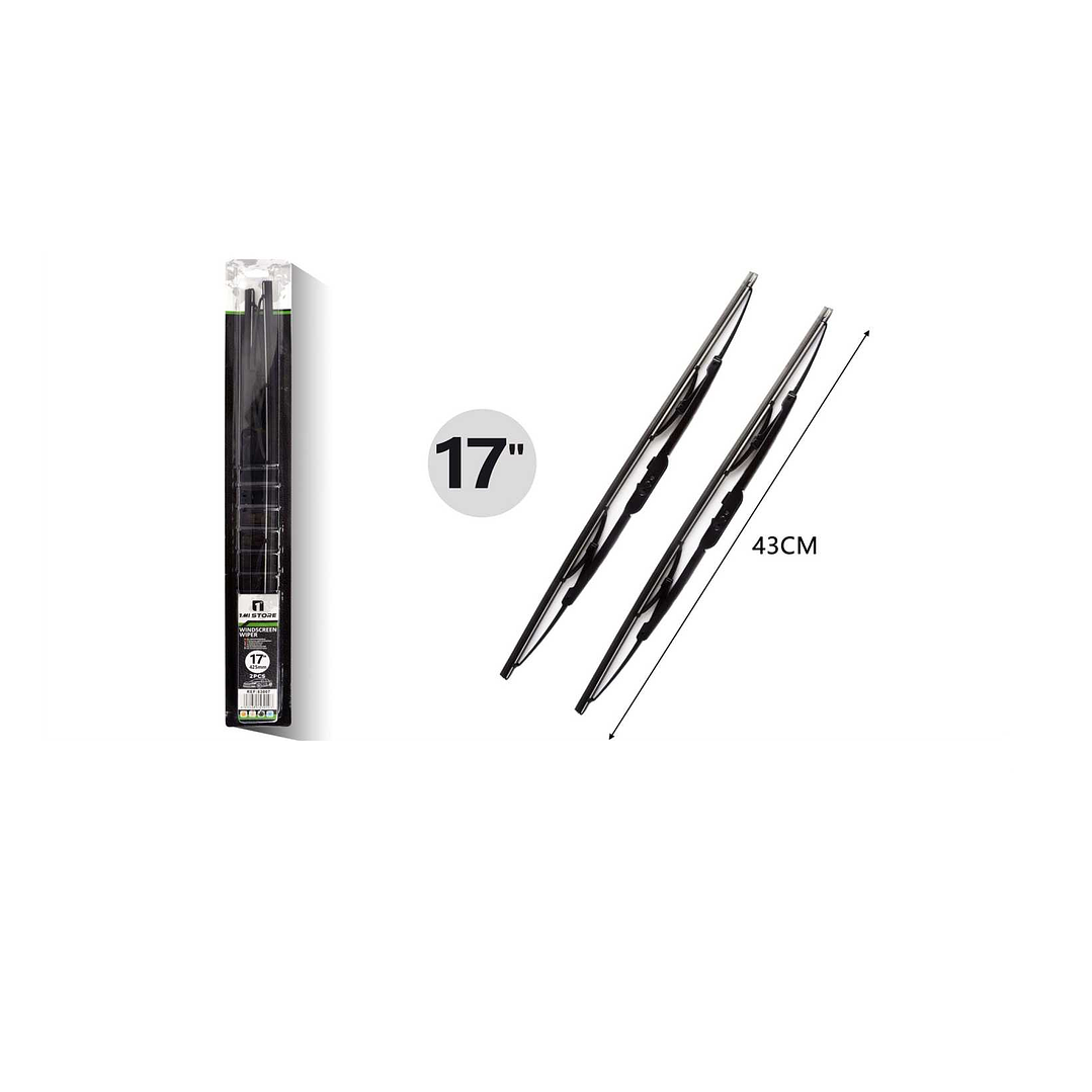 PACK DE 2 LIMPIAPARABRISAS TRADICIONALES 17