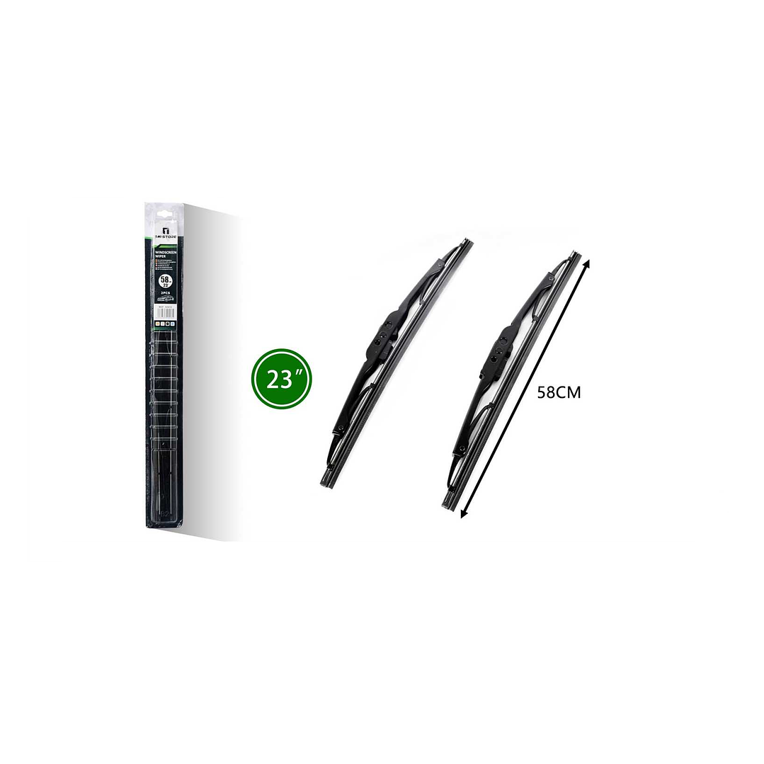 PACK DE 2 LIMPIAPARABRISAS TRADICIONALES 23