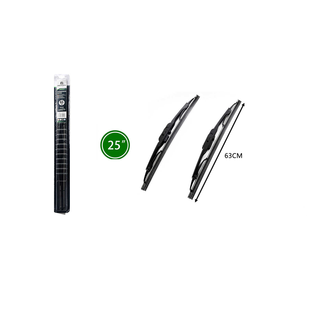 PACK DE 2 LIMPIAPARABRISAS TRADICIONALES 25