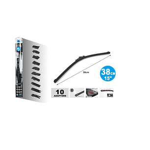 PLUMILLA LIMPIAPARABRISAS UNIVERSAL DE 15