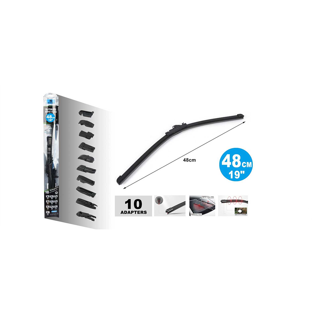 PLUMILLA LIMPIAPARABRISAS UNIVERSAL DE 19