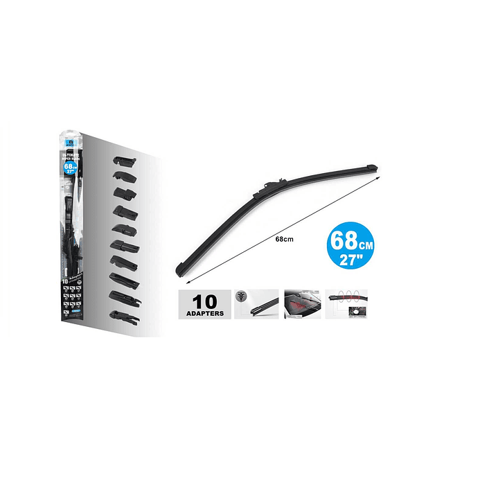 PLUMILLA LIMPIAPARABRISAS UNIVERSAL DE 27