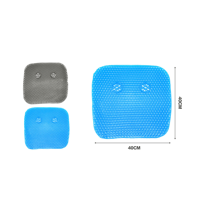  COJÍN DE ASIENTO DE GEL ERGONÓMICO 40X40CM 1