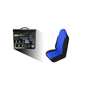 FUNDA (1) DE ASIENTO PARA COCHE NEGRO Y AZUL