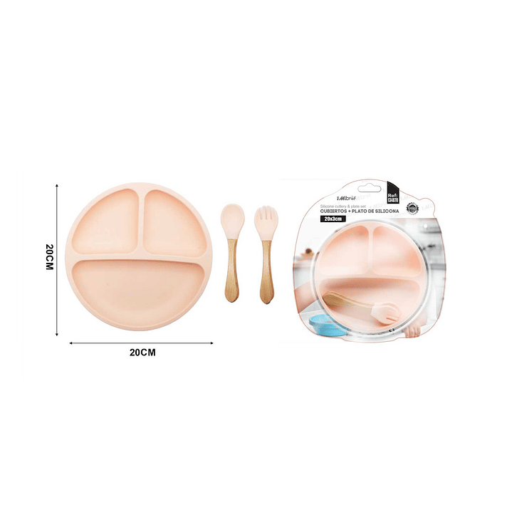 SET DE ALIMENTACIÓN DE SILICONA PARA BEBÉS 1