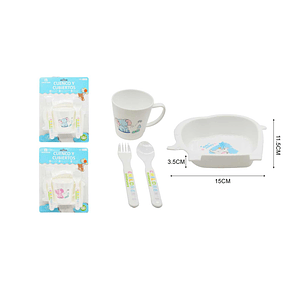 SET DE VAJILLA INFANTIL