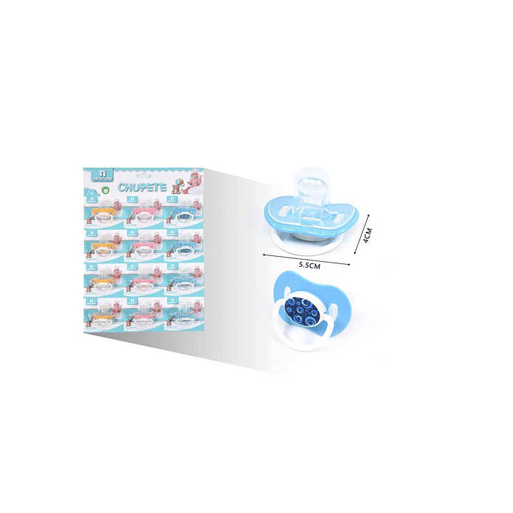 CHUPETE PARA BEBE 1PC 5.5X4CM  1