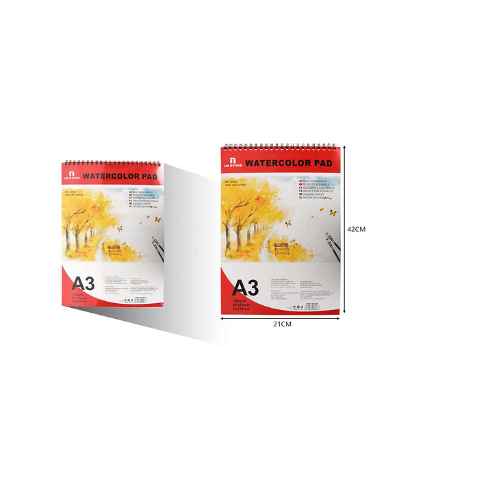 BLOC PARA ACUARELAS  2