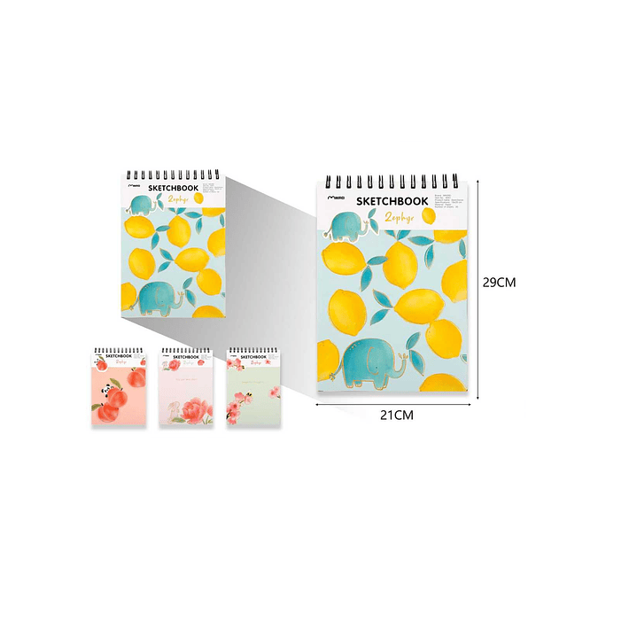 BLOC DE DIBUJO ZEPHYR  2