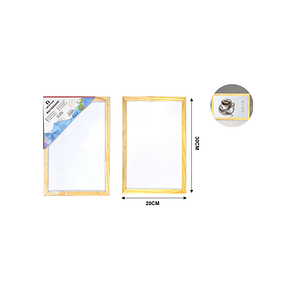 PIZARRA BLANCA CON MARCO DE MADERA PARA MARCADOR ACRILICO