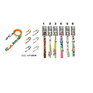 CORREA PARA MASCOTAS 1.5 X 120CM