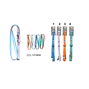 CORREA PARA MASCOTAS 1.5 X 150CM