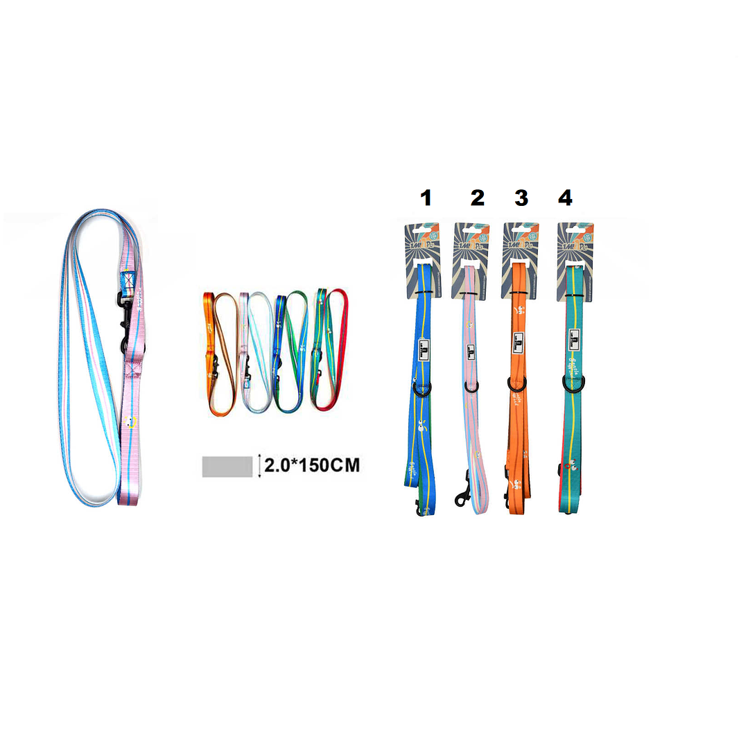 CORREA PARA MASCOTAS 2.0 X 150CM 1