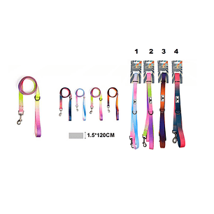 CORREA PARA MASCOTAS 1.5 X 120CM