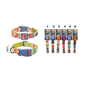 COLLARES PARA MASCOTAS 2.5CM