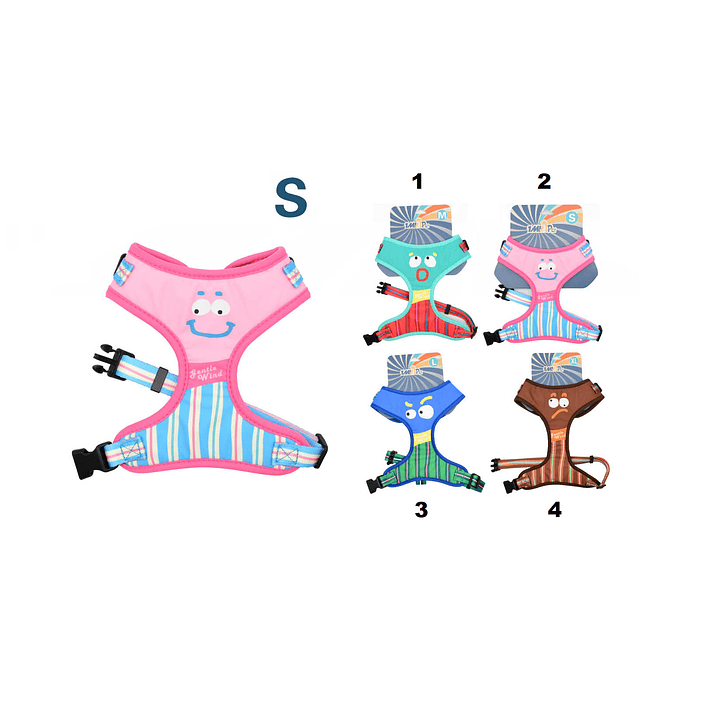 ARNESES TIPO PECHERA CON DISEÑOS DE 