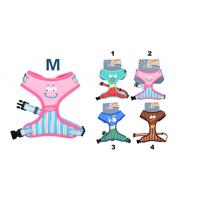 ARNESES TIPO PECHERA CON DISEÑOS DE 