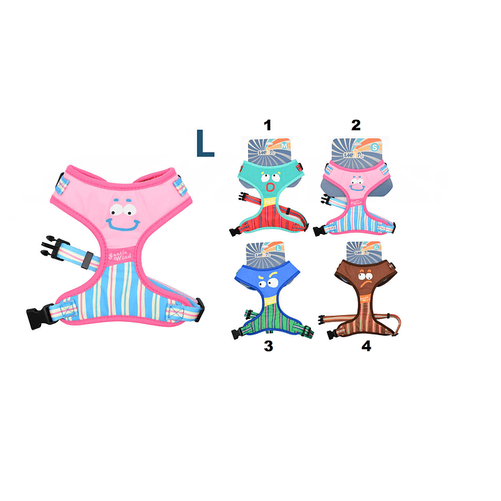 ARNESES TIPO PECHERA CON DISEÑOS DE 