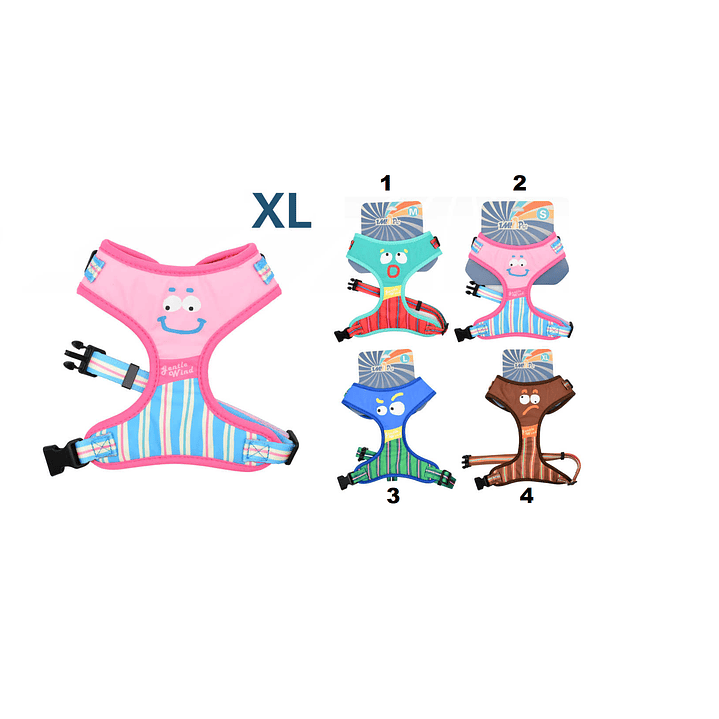 ARNESES TIPO PECHERA CON DISEÑOS DE 