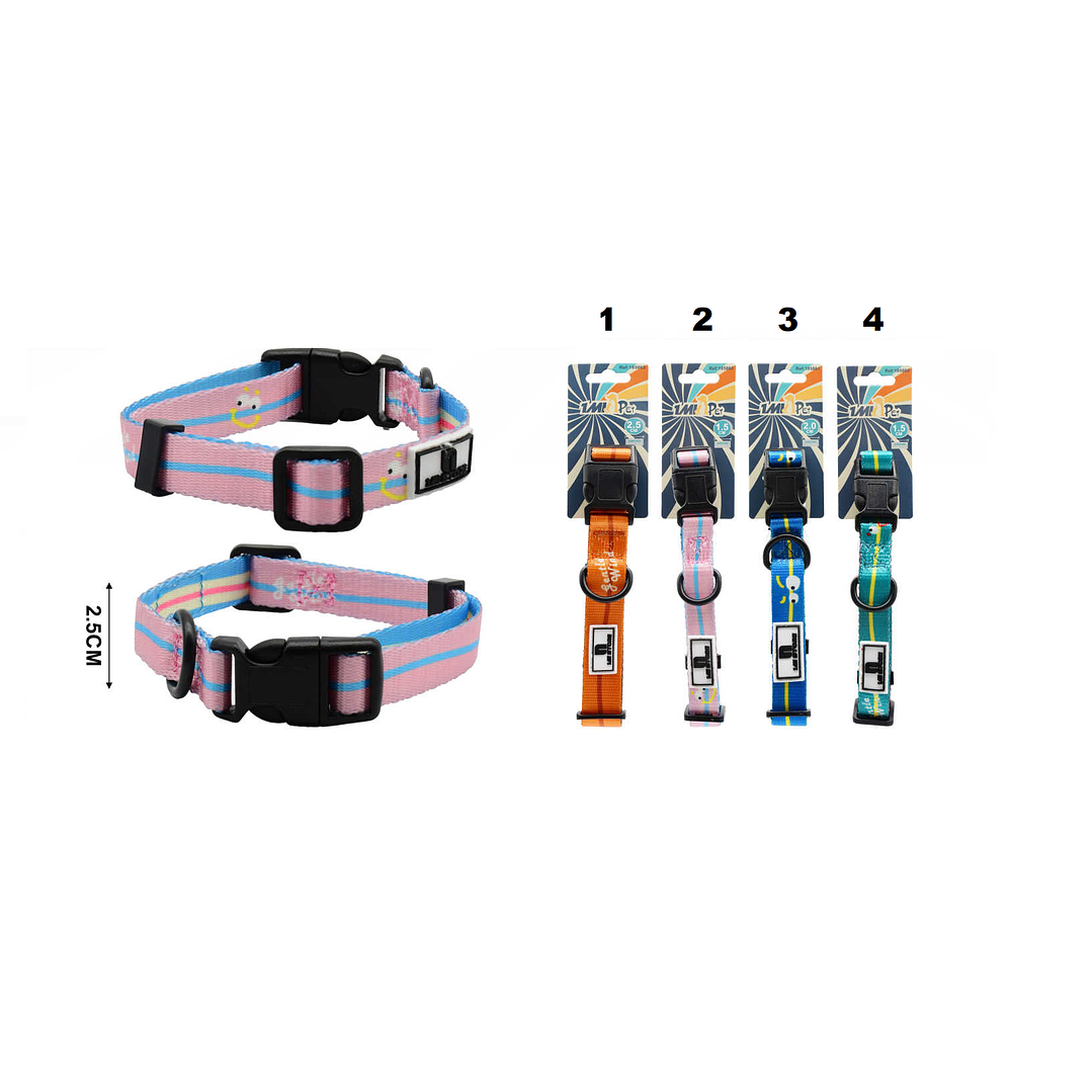 COLLARES PARA MASCOTAS 2.5CM 1