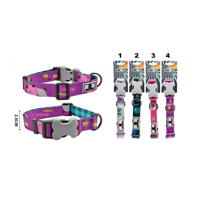 COLLARES PARA MASCOTAS 2.5CM 1