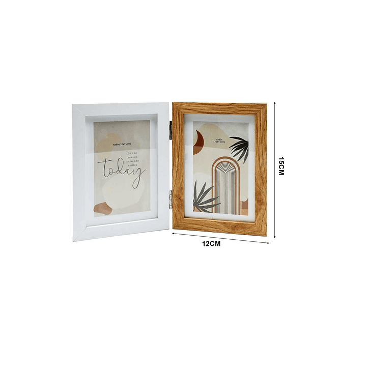 PORTARRETRATOS DOBLE TIPO LIBRO 1