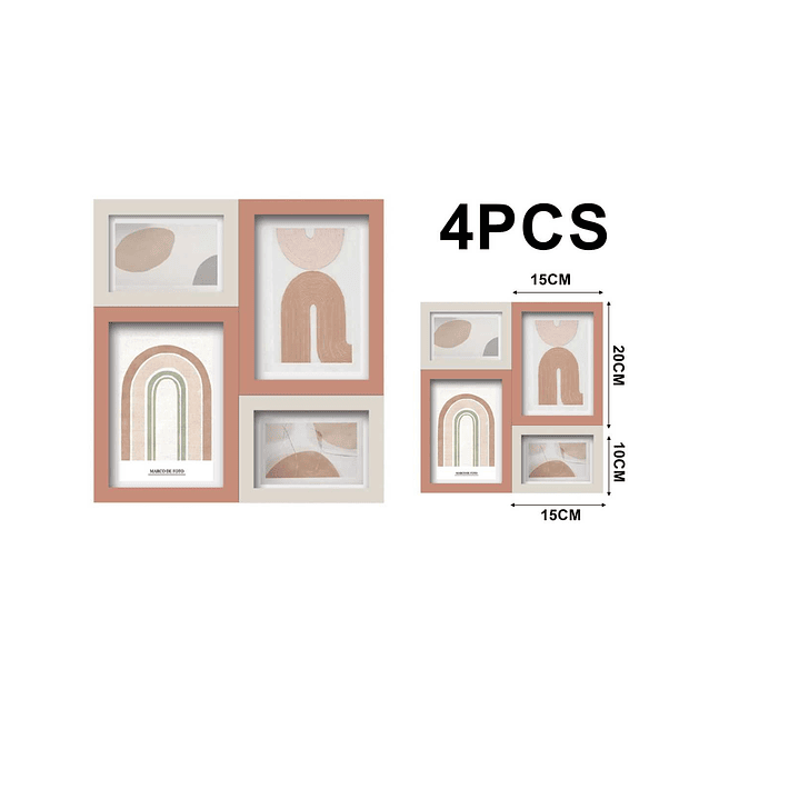 SET DE 4 MARCOS DE FOTOS 1