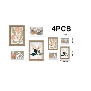 SET DE 4 MARCOS DE FOTOS