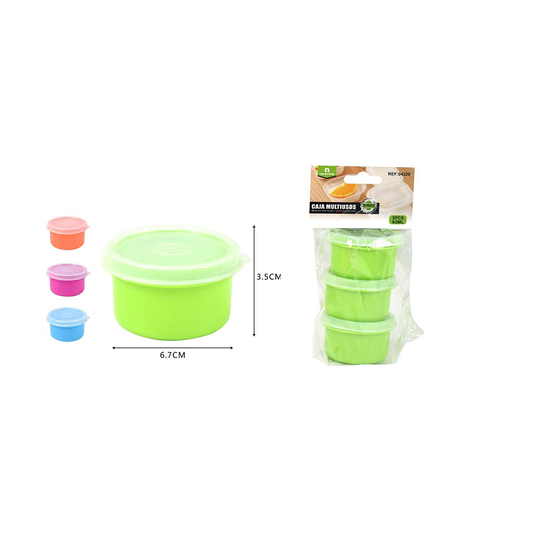 SET MULTIUSOS COLOR MINI 3PCS 1