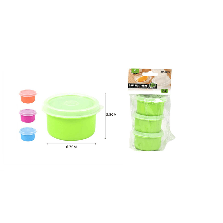 SET MULTIUSOS COLOR MINI 3PCS 1