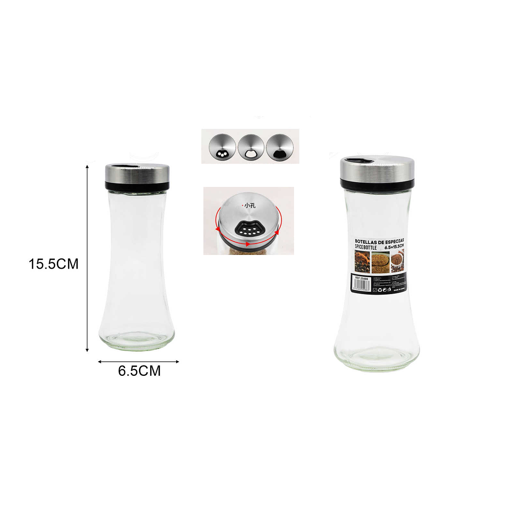 BOTELLA DE ESPECIAS 15.5CM 1