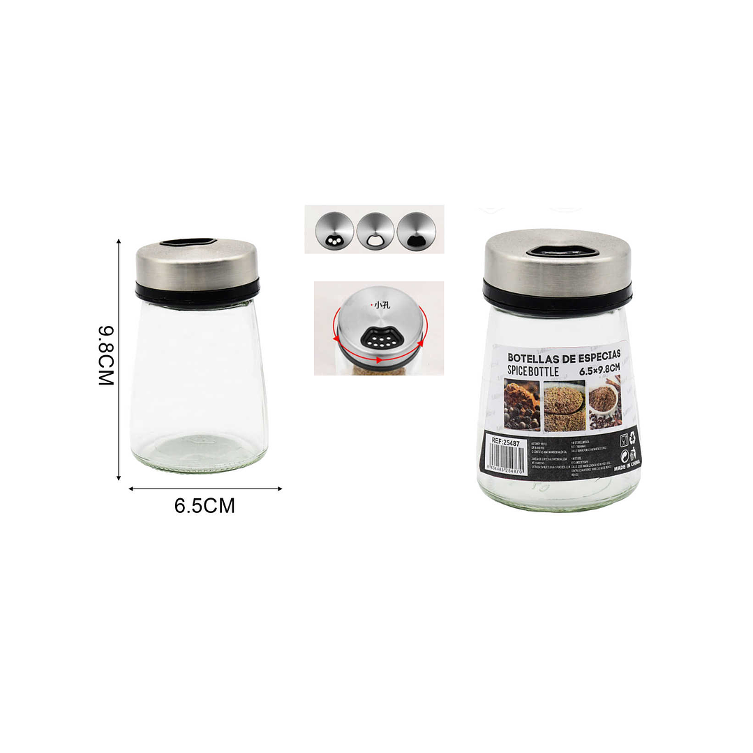 BOTELLA DE ESPECIAS 9.8CM 1
