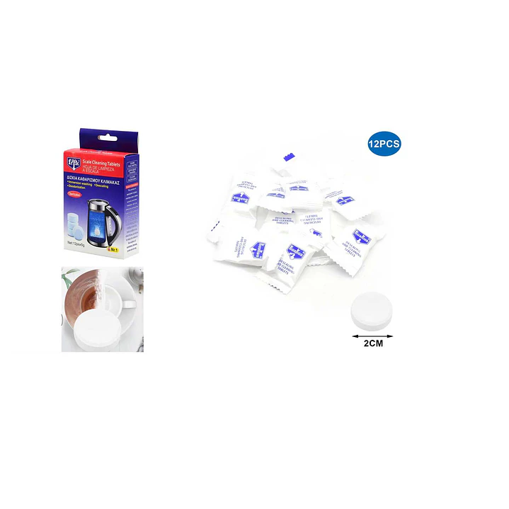 PASTILLAS DESCALCIFICADORAS  12PCS 1