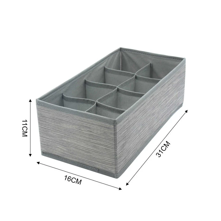 ORGANIZADOR DE ROPA INTERIOR GRIS 2