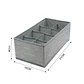 ORGANIZADOR DE ROPA INTERIOR GRIS - Miniatura 2