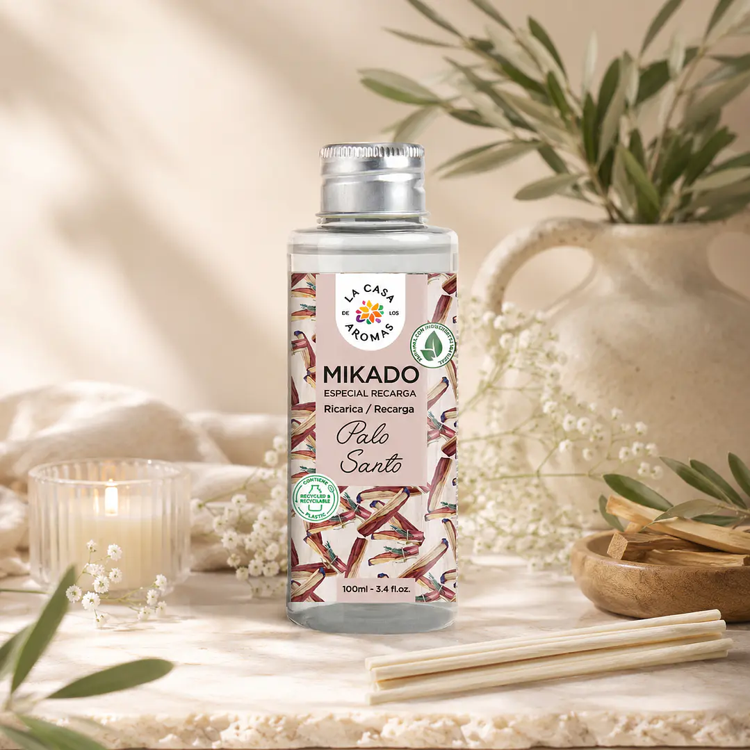 AMBIENTADOR PALO SANTO 100ML CASA DE LOS AROMAS 1