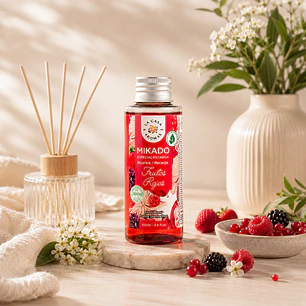 AMBIENTADOR MIKADO FRUTOS ROJOS 100ML CASA DE LOS AROMAS