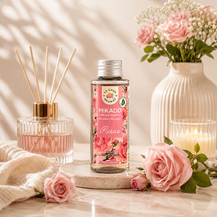 AMBIENTADOR MIKADO ROSAS 100ML CASA DE LOS AROMAS