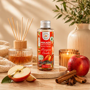 AMBIENTADOR MIKADO MANZANA DULCE Y CANELA 100ML CASA DE LOS AROMAS