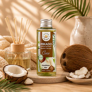 AMBIENTADOR MIKADO COCO 100ML CASA DE LOS AROMAS