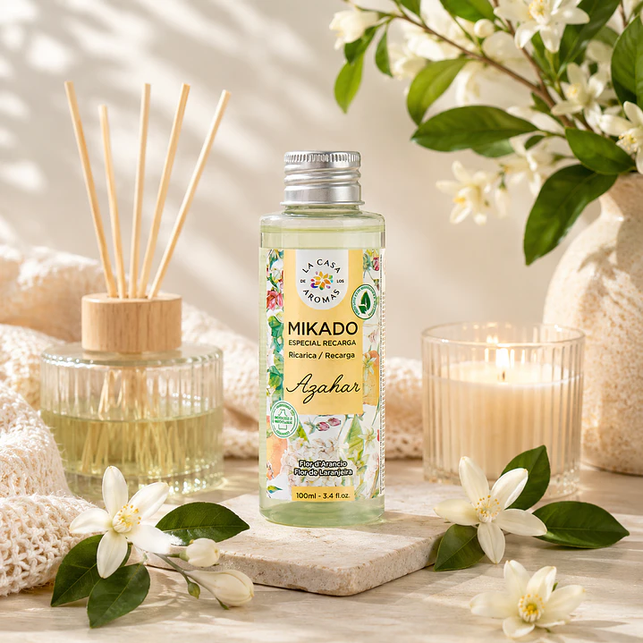 AMBIENTADOR MIKADO AZAHAR 100ML CASA DE LOS AROMAS 1