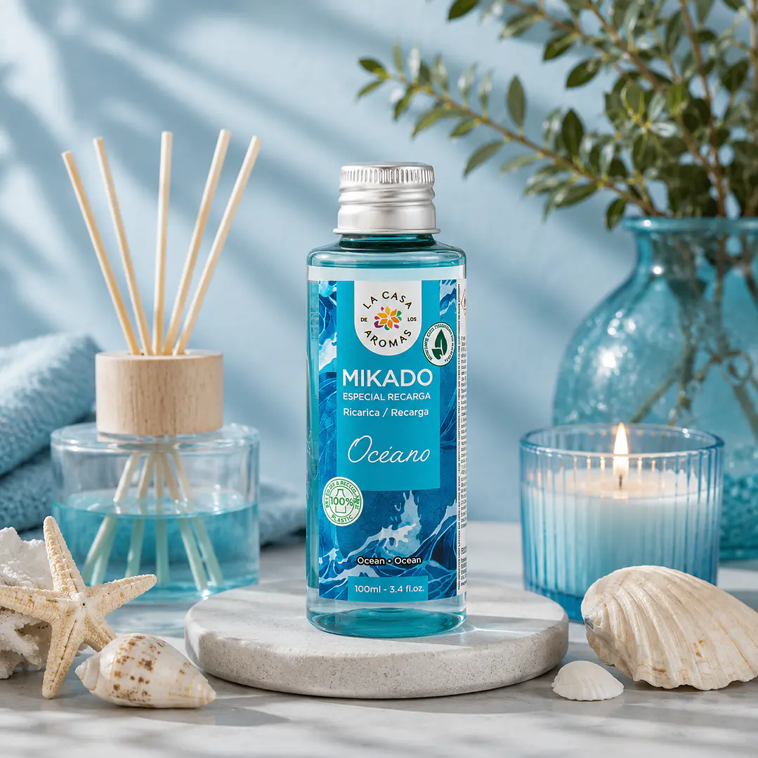 AMBIENTADOR MIKADO OCEANO 100ML CASA DE LOS AROMAS 1