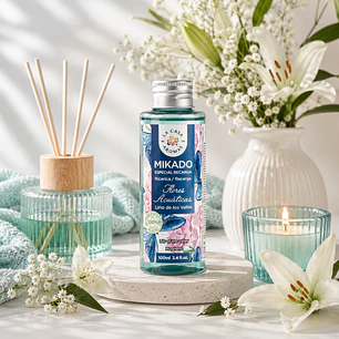 AMBIENTADOR MIKADO FLORES ACUATICAS 100ML CASA DE LOS AROMAS