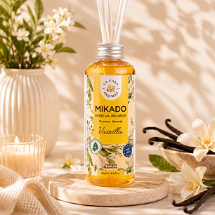 AMBIENTADOR MIKADO VAINILLA 250ML CASA DE LOS AROMAS