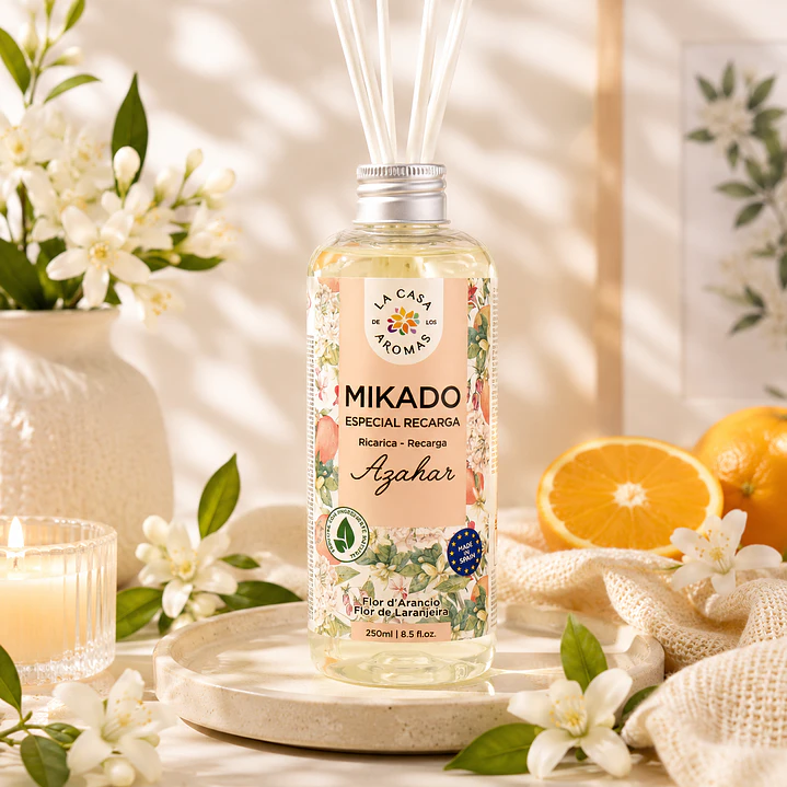 AMBIENTADOR MIKADO AZAHAR 250ML CASA DE LOS AROMAS 1