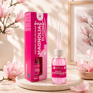 AMBIENTADOR MIKADO BASIC MAGNOLIA BLOOM 95ML CASA DE LOS AROMAS