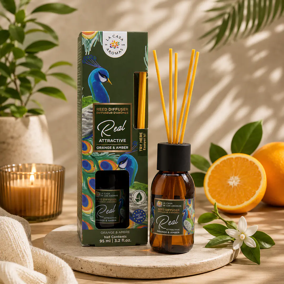 MIKADO AMBIENTADOR REAL ATTRACTIVE 95ML CASA DE LOS AROMAS 1