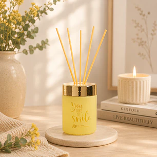 AMBIENTADOR MIKADO MENSAJES SMILE TROPICAL SUMMER 100ML CASA DE LOS AROMAS