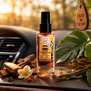 SPRAY AROMATIZANTE PARA AUTOS  SANDALO Y VETIVER 100ML